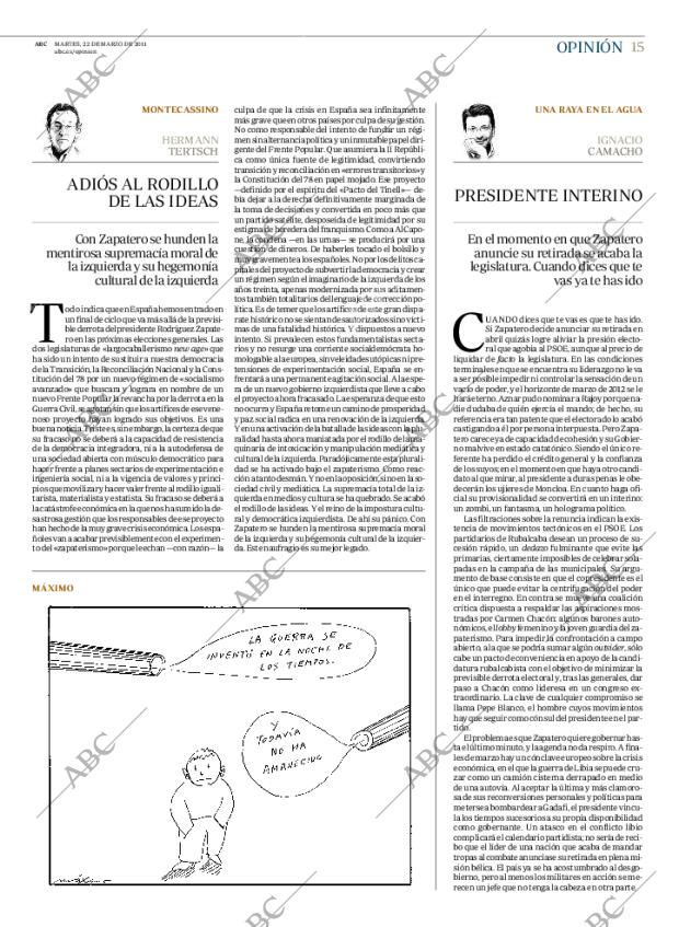 ABC MADRID 22-03-2011 página 15