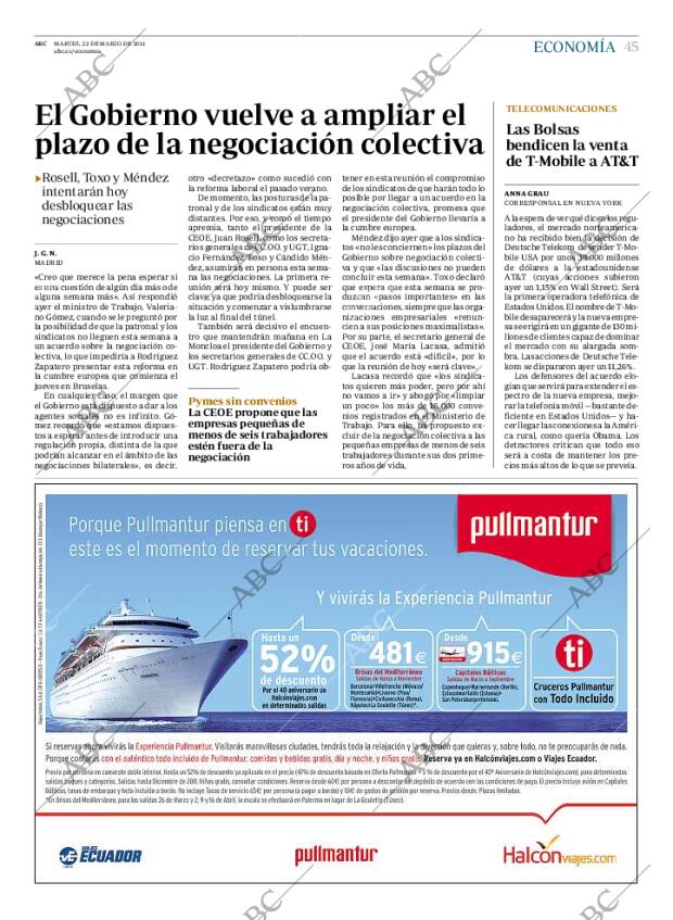 ABC MADRID 22-03-2011 página 45