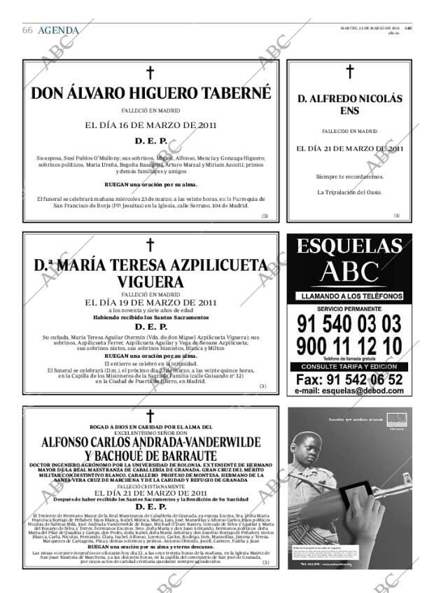 ABC MADRID 22-03-2011 página 66