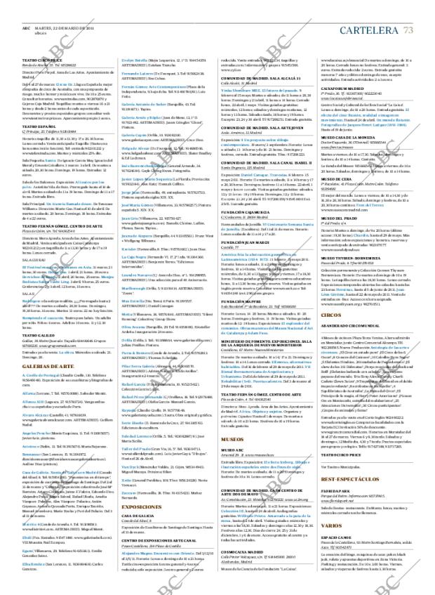 ABC MADRID 22-03-2011 página 73