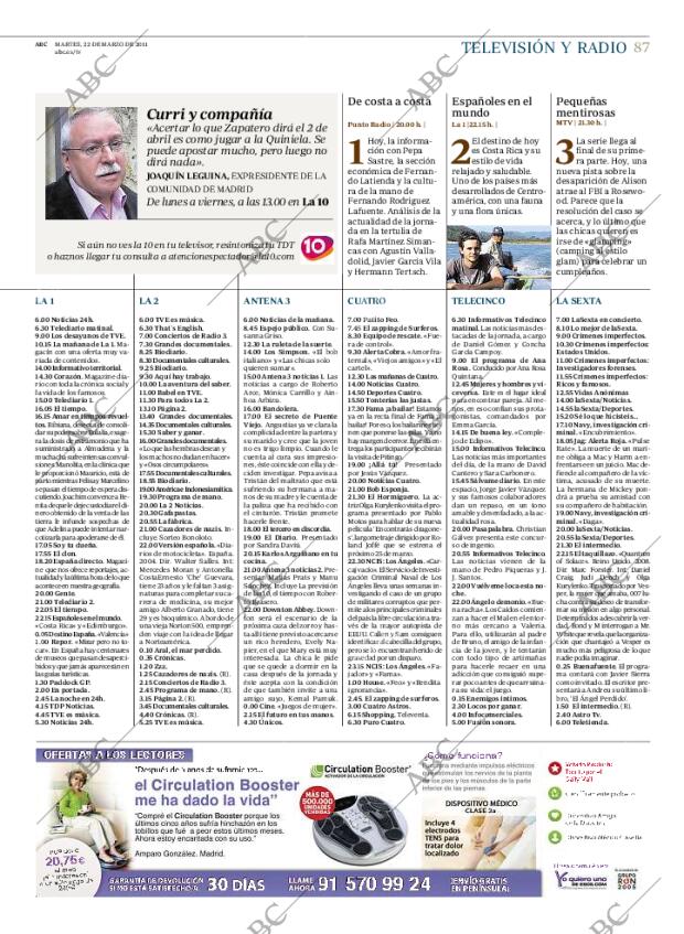 ABC MADRID 22-03-2011 página 87