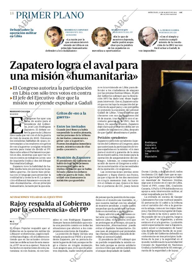 ABC MADRID 23-03-2011 página 18