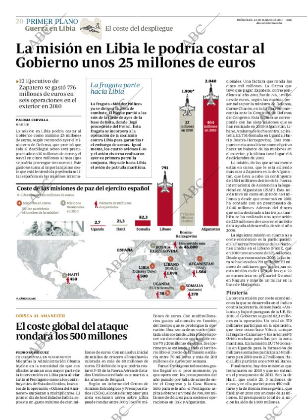 ABC MADRID 23-03-2011 página 20