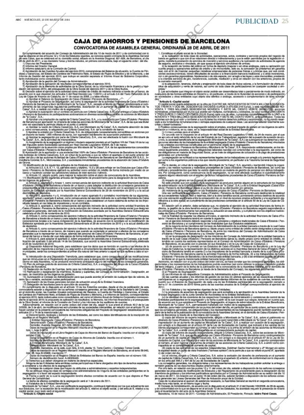 ABC MADRID 23-03-2011 página 25