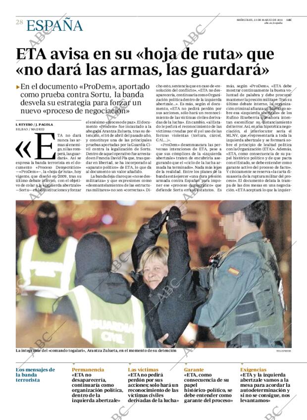ABC MADRID 23-03-2011 página 28