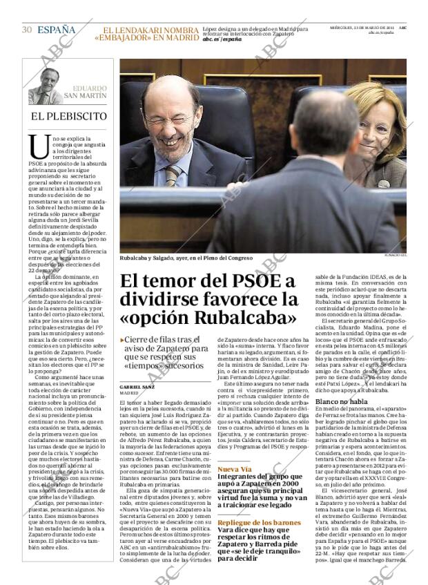 ABC MADRID 23-03-2011 página 30