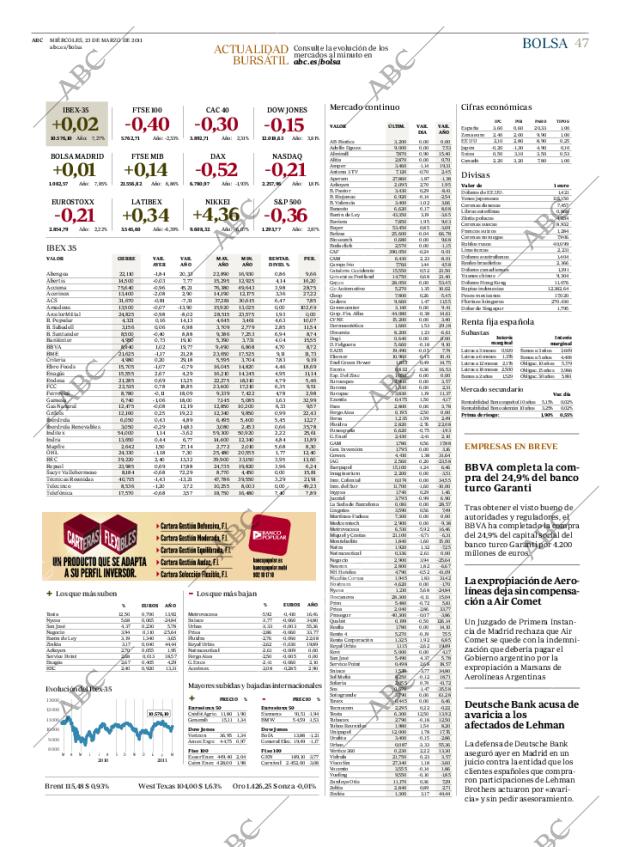 ABC MADRID 23-03-2011 página 47