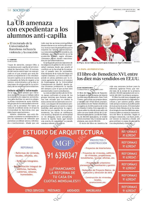 ABC MADRID 23-03-2011 página 58