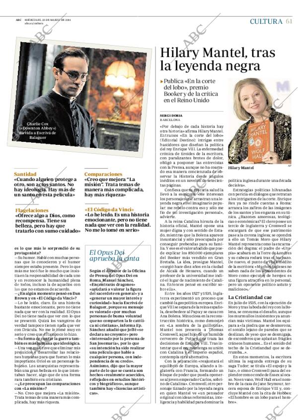 ABC MADRID 23-03-2011 página 61