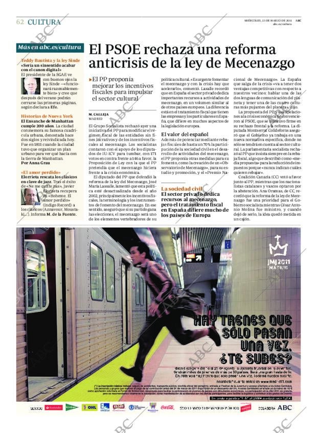 ABC MADRID 23-03-2011 página 62