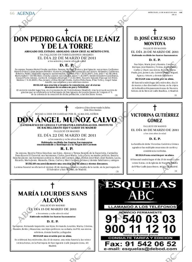 ABC MADRID 23-03-2011 página 66