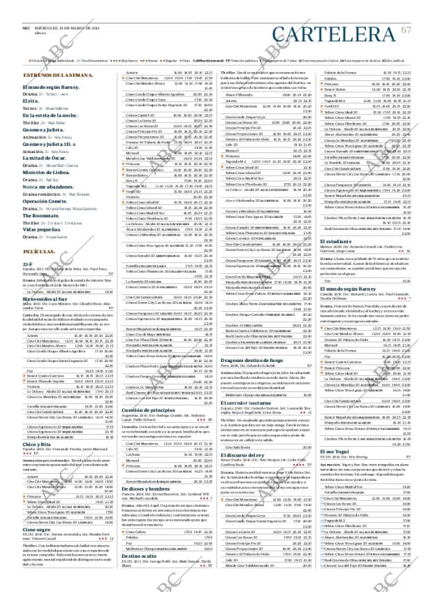 ABC MADRID 23-03-2011 página 67