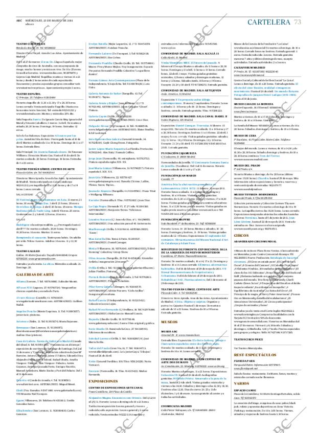ABC MADRID 23-03-2011 página 73