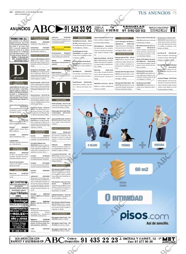 ABC MADRID 23-03-2011 página 75