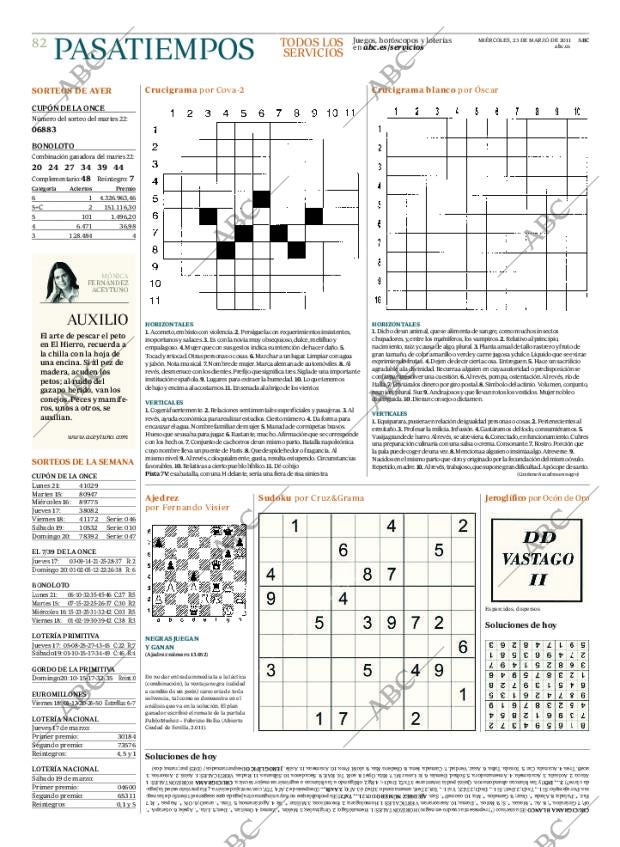 ABC MADRID 23-03-2011 página 82