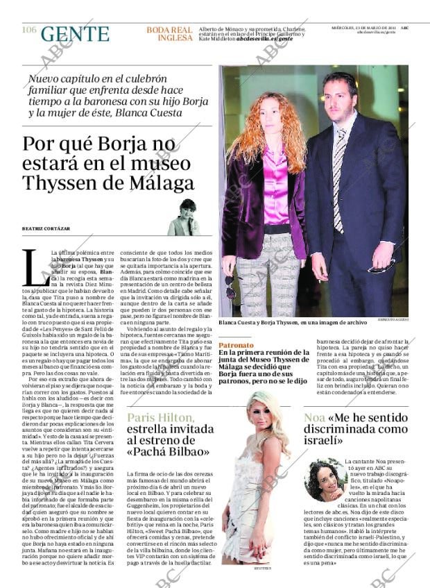 ABC SEVILLA 23-03-2011 página 106