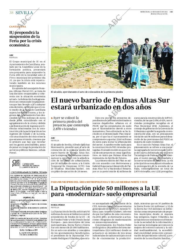 ABC SEVILLA 23-03-2011 página 38