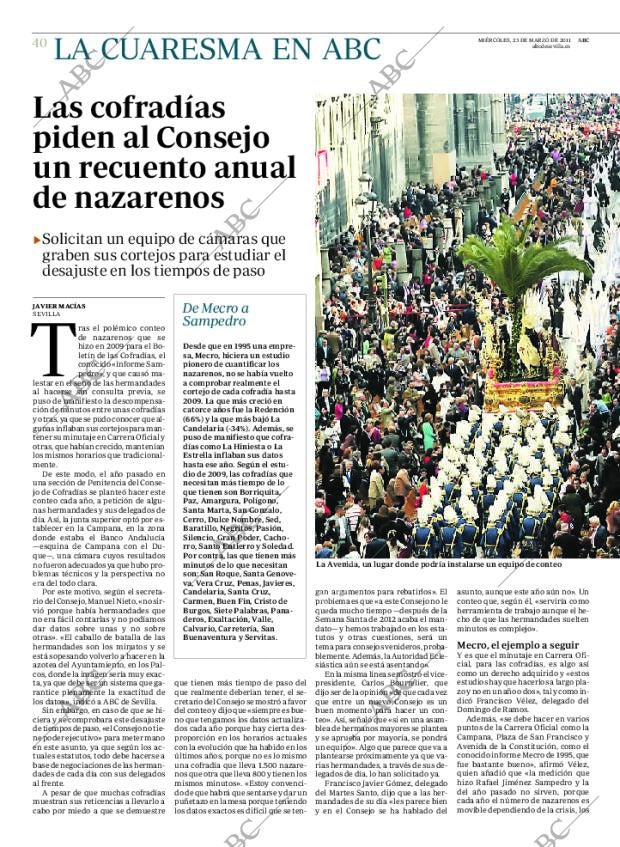 ABC SEVILLA 23-03-2011 página 40