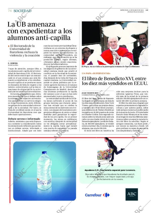 ABC SEVILLA 23-03-2011 página 74