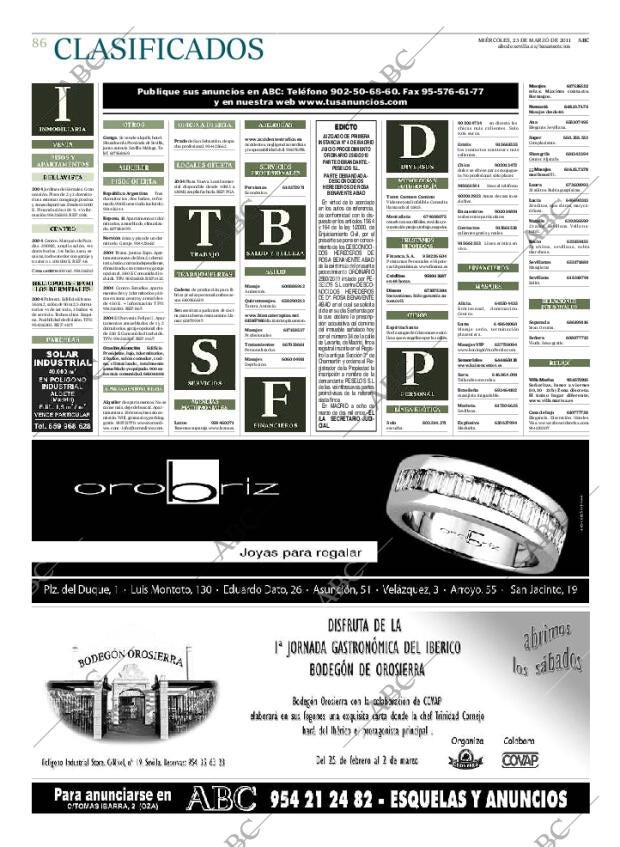 ABC SEVILLA 23-03-2011 página 86