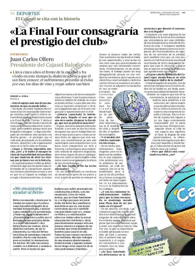 ABC SEVILLA 23-03-2011 página 98