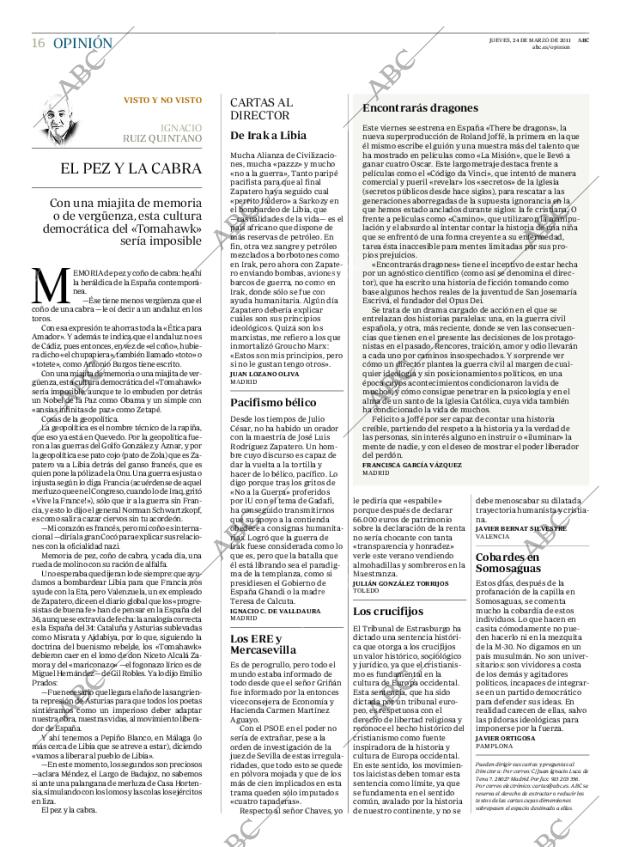 ABC MADRID 24-03-2011 página 16