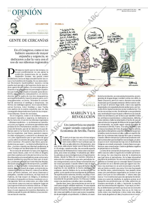 ABC SEVILLA 24-03-2011 página 14
