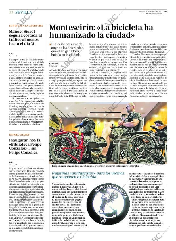 ABC SEVILLA 24-03-2011 página 22