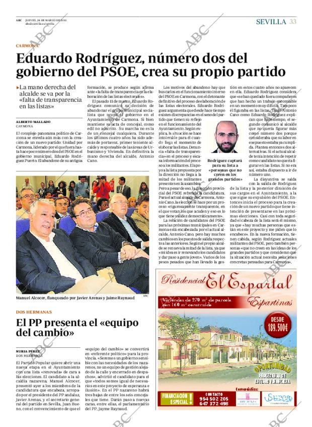 ABC SEVILLA 24-03-2011 página 33