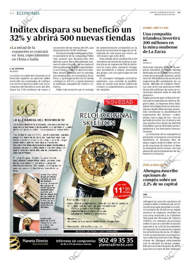 ABC SEVILLA 24-03-2011 página 64