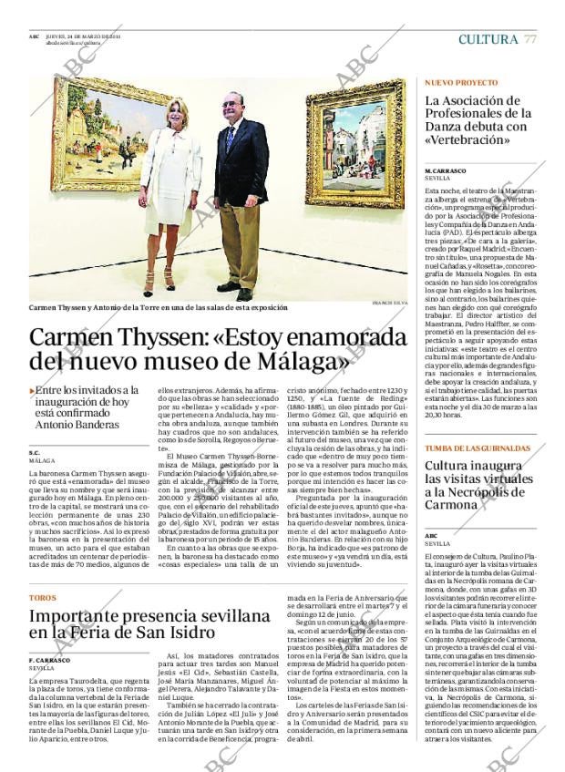 ABC SEVILLA 24-03-2011 página 77