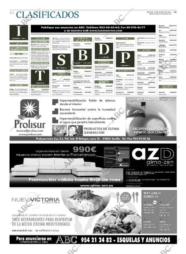 ABC SEVILLA 24-03-2011 página 84