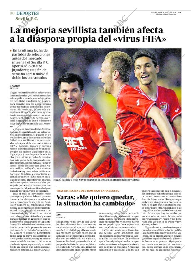 ABC SEVILLA 24-03-2011 página 90