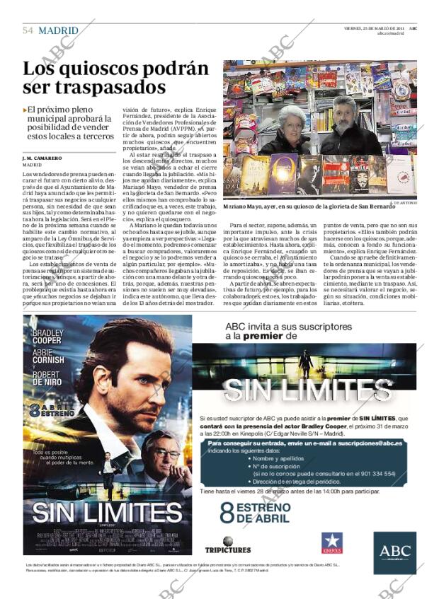 ABC MADRID 25-03-2011 página 54