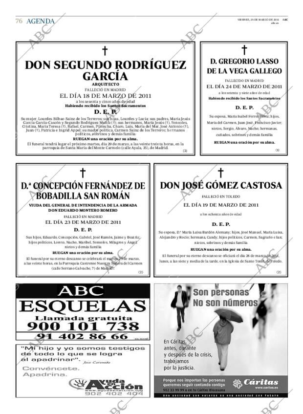 ABC MADRID 25-03-2011 página 76