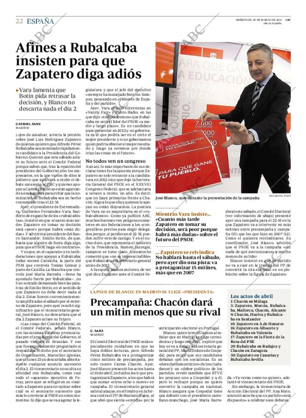 ABC MADRID 30-03-2011 página 22