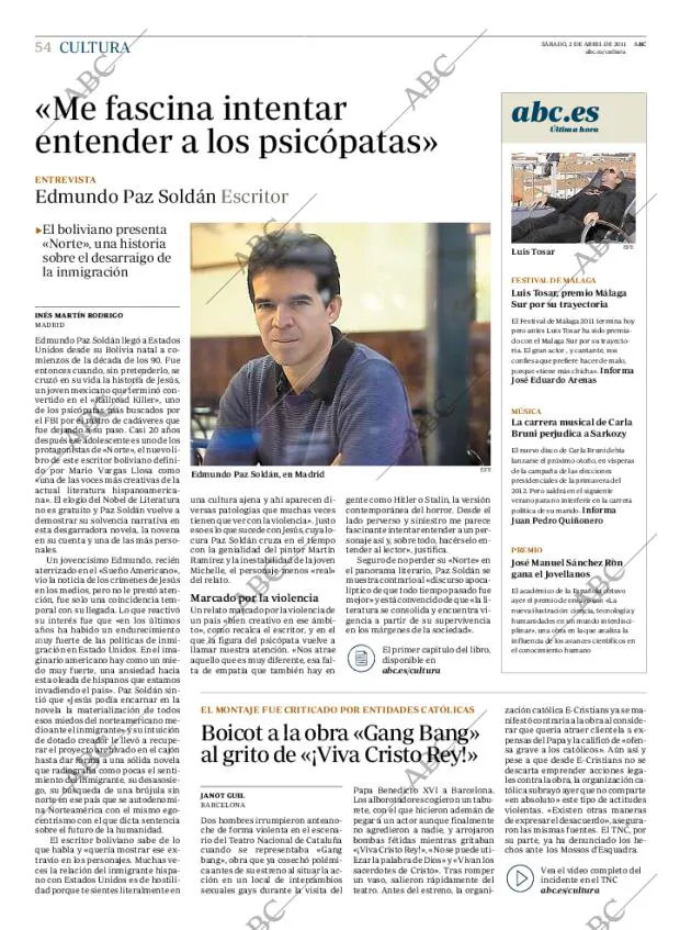 ABC MADRID 02-04-2011 página 54