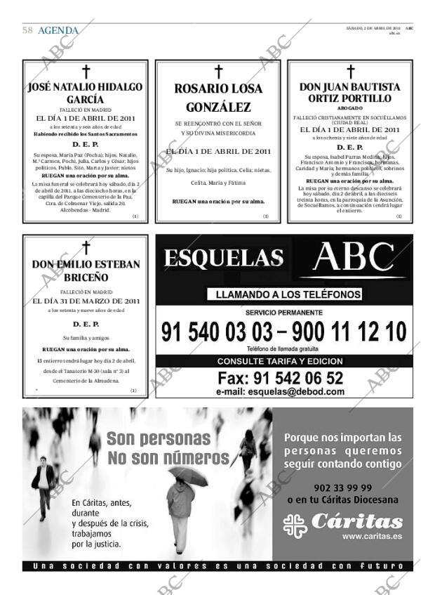 ABC MADRID 02-04-2011 página 58