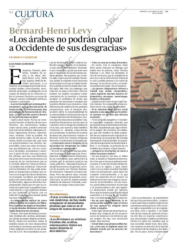 ABC MADRID 03-04-2011 página 86