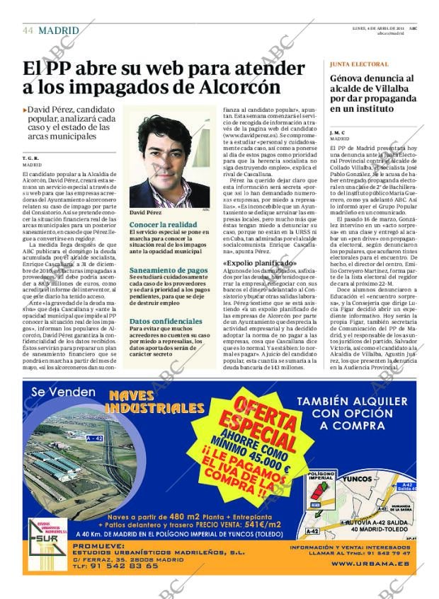 ABC MADRID 04-04-2011 página 44