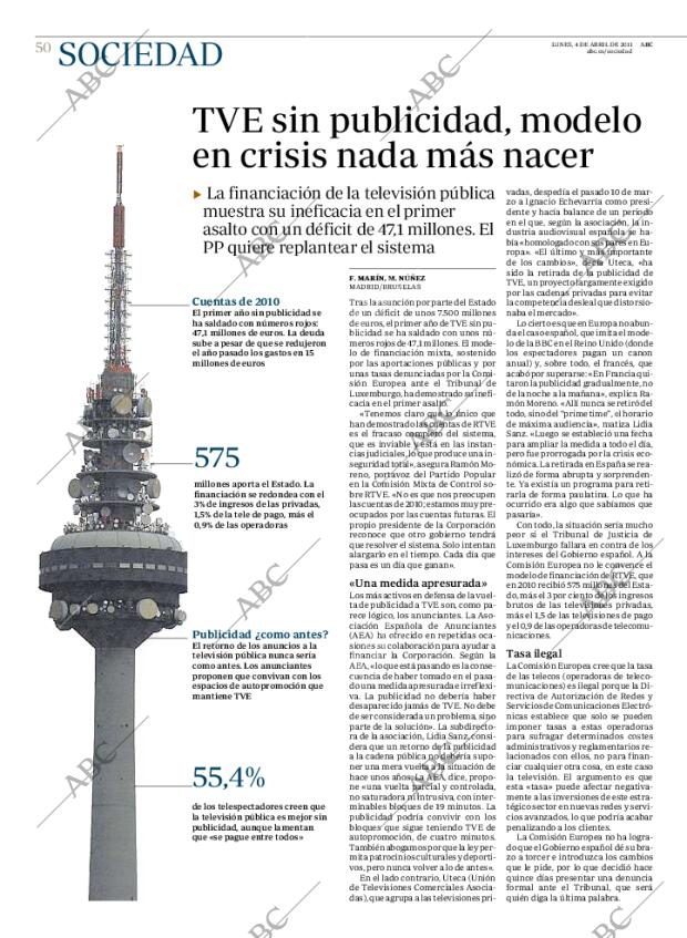ABC MADRID 04-04-2011 página 50