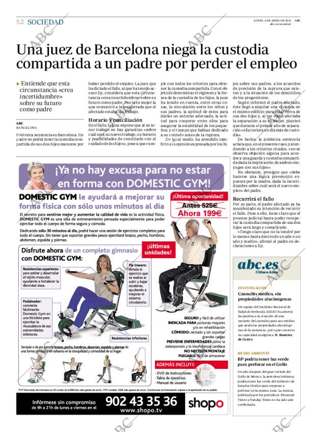 ABC MADRID 04-04-2011 página 52