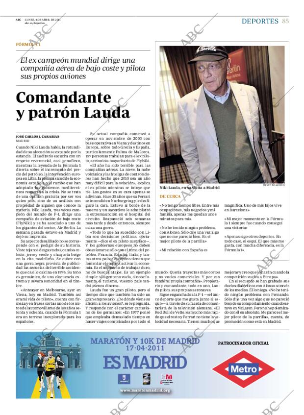 ABC MADRID 04-04-2011 página 85