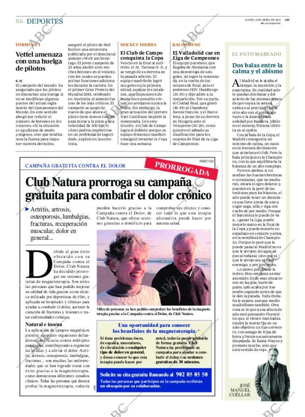 ABC MADRID 04-04-2011 página 86