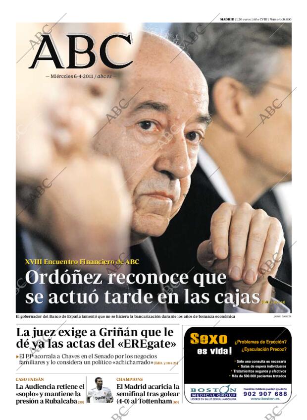 ABC MADRID 06-04-2011 página 1