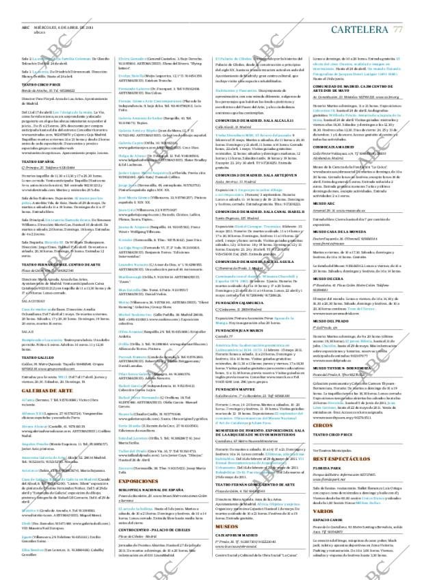 ABC MADRID 06-04-2011 página 77