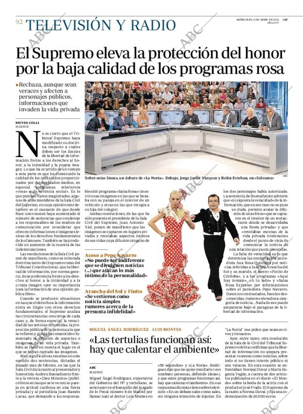 ABC MADRID 06-04-2011 página 92