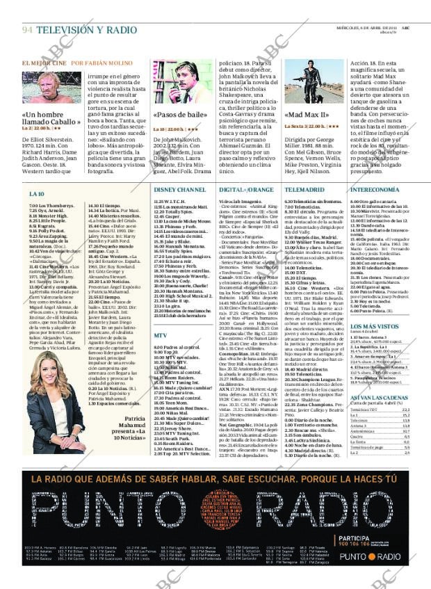 ABC MADRID 06-04-2011 página 94