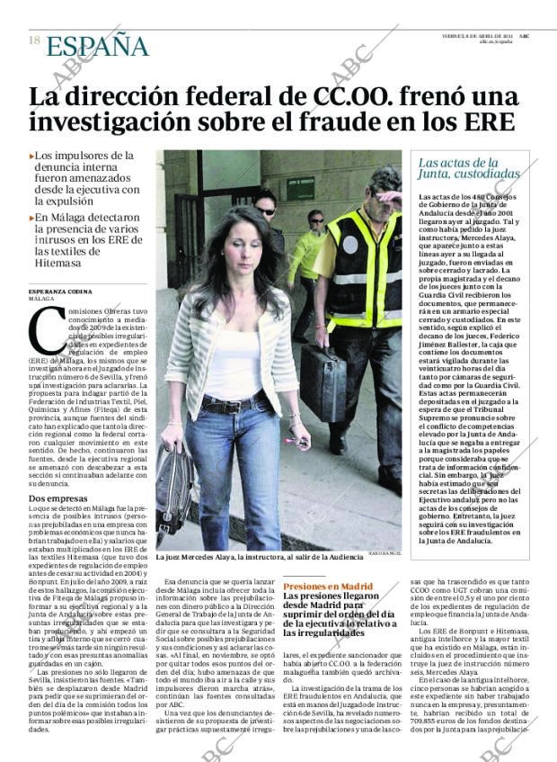 ABC MADRID 08-04-2011 página 18