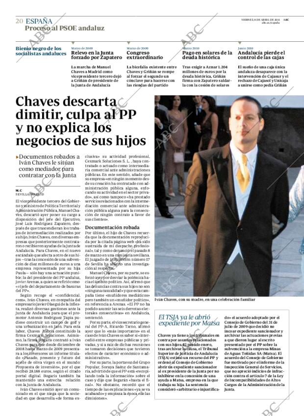 ABC MADRID 08-04-2011 página 20